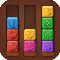 Wood Sort - Color Puzzle Game